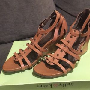 Tan sandals
